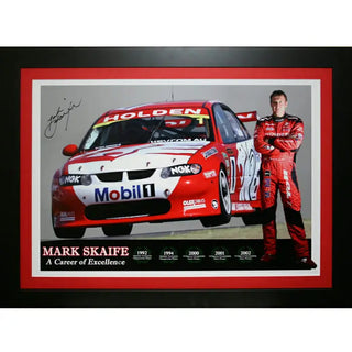 Mark Skaife "A Career Of Excellence" Signed Print