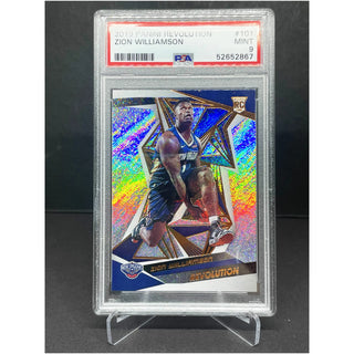 2019 Panini Revolution Zion Williamson Rookie PSA Mint 9