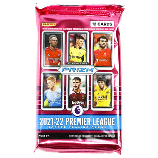 2021-22 Panini Prizm Premier League EPL Soccer Hobby Pack