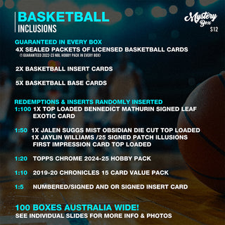 Basketball Trading Card Mystery Box – Series 13