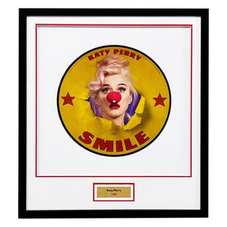 Katy Perry “Smile” Framed Vinyl Display