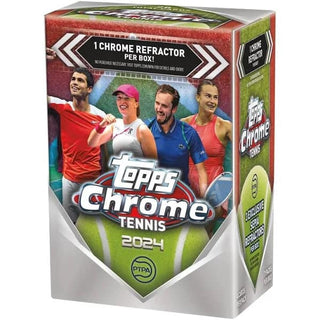 2024 Topps Chrome Tennis 7-Pack Blaster Box
