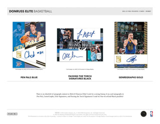 2022-23 Panini Donruss ELITE NBA Trading Card Box