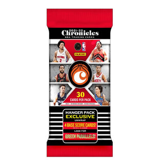 2021/22 Panini Chronicles Basketball Hanger Pack