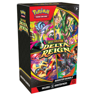 PREORDER: Pokémon TCG: Mega Evolution Delta Reign Booster Bundle