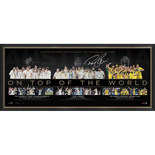 Pat Cummins Signed Lithograph