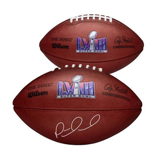 Patrick Mahomes Kansas City Chiefs signed Super Bowl LVIII Duke Football