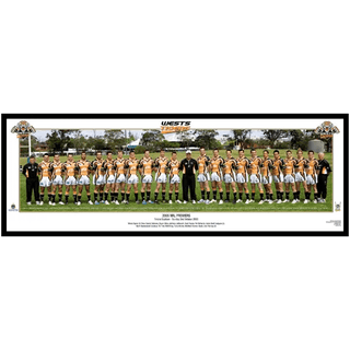 2005 Wests Tigers Large Panoramic Framed