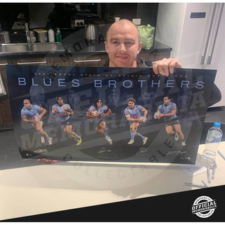 NSW Blues 2024 Blues Brothers Signed Lithograph
