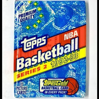1992-93 NBA Topps Series 2 Basketball Pack