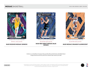 2024/25 Panini Mosaic NBA Blaster Pack