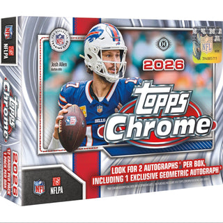 PREORDER: 2026 Topps Chrome® Football -  Delight Box (Release 18th November 4pm )