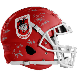 St George Illawarra Dragons 2026 Team Signed Replica Helmet - Pre Order