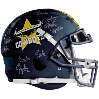 North Queensland Cowboys 2026 Team Signed Replica Helmet - Pre Order