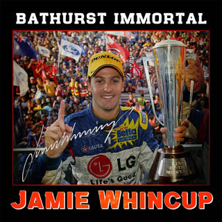 Jamie Whincup "Bathurst Immortal" Signed L/Ed Silver Stunner