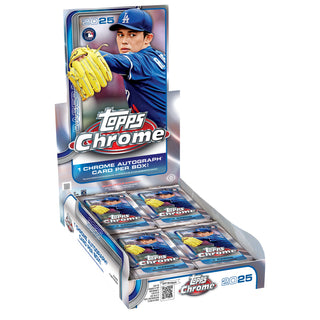 2025 Topps Chrome® Baseball - Hobby Box