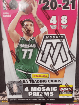 2020-21 Panini Mosaic 8-Pack NBA Blaster Box