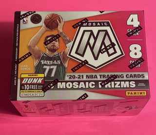 2020-21 Panini Mosaic 8-Pack NBA Blaster Box