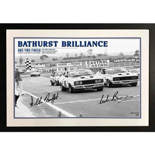 "Bathurst Brilliance" - 1977 Bathurst 1/2 Finish- Signed Moffat and Bond