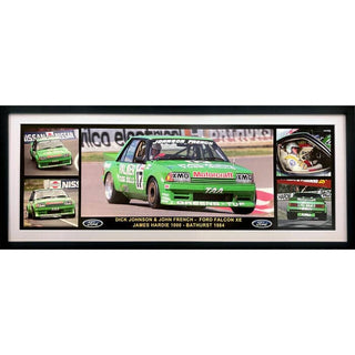 Johnson & French Green Tuf 1984 Bathurst Pano framed