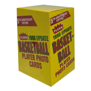 1990 Fleer NBA Fifth Anniversary 100 Card Box Factory Sealed