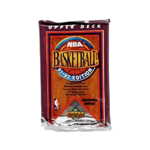 1991-92 NBA Upper Deck Inaugural Sealed Pack