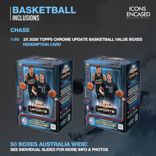 Icons Encased Basketball Mystery Box - Series 12 Value Edition