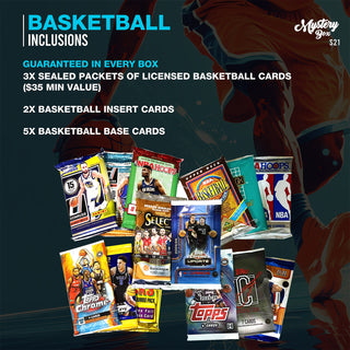 Basketball Trading Card Mystery Box – Series 21