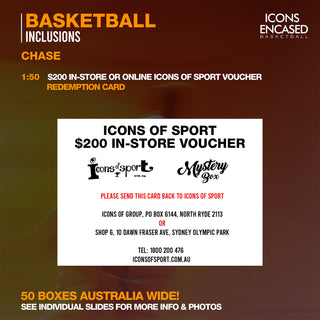 Icons Encased Basketball Mystery Box - Series 13
