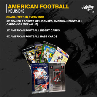 American Football Trading Card Mystery Box – Series 2