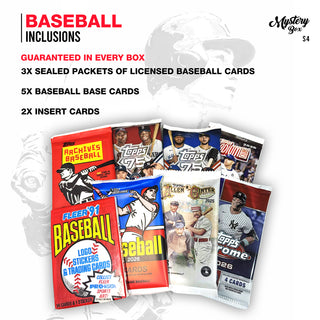 Baseball Trading Card Mystery Box - Series 5