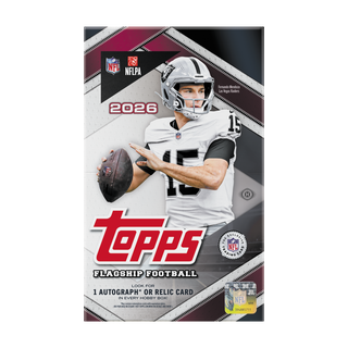 PREORDER:  2026 Topps Flagship Football Hobby Box (21 August)
