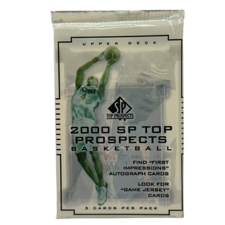 2000-01 Upper Deck SP Top Prospects Basketball Hobby Pack
