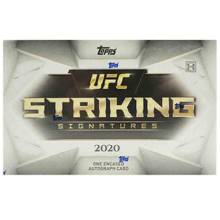 2020 Topps UFC Striking Signatures - Hobby Box