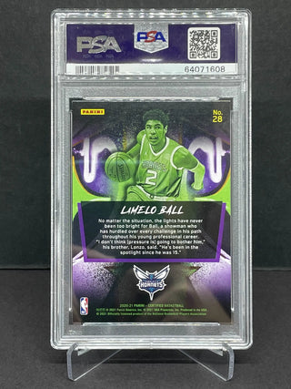 2020-21 Panini Certified LaMelo Ball 2020 Insert PSA Mint 9