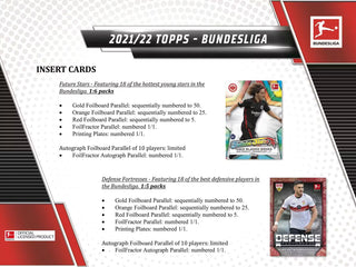 2021/22 Topps Bundesliga Soccer Hobby Box