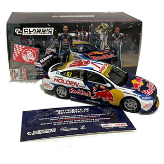 2020 Bathurst Winning  Red Bull Racing Signed by Shane Van Gisbergen &amp; Garth Tander Holden Commodore