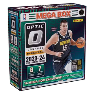 2023/24 Panini Donruss Optic Basketball Mega Box (Hyper Pink Prizms)