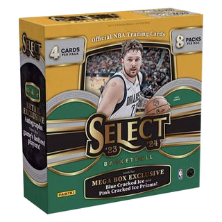 2023/24 Panini Select Basketball Mega Box (Blue Cracked Ice!)