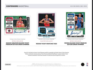 2023/24 Panini Contenders Basketball 5-Pack Blaster Box