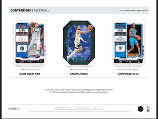 2023/24 Panini Contenders Basketball 5-Pack Blaster Box