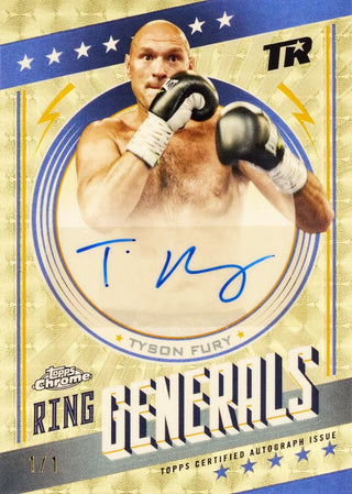 2024 Topps Chrome Boxing Hobby Box