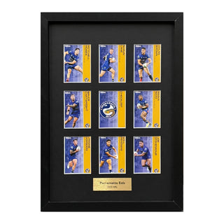 Parramatta Eels 2025 NRL Titanium Framed Card Team Set