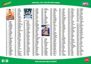2025 Select  AFL Footy Stars Vinyl Album