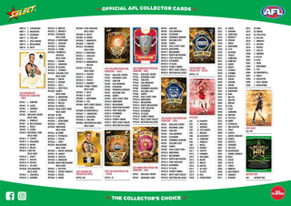 2025 Select  AFL Footy Stars Vinyl Album