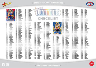 2025 Select  AFL Footy Stars Vinyl Album
