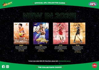 2025 Select  AFL Footy Stars Vinyl Album
