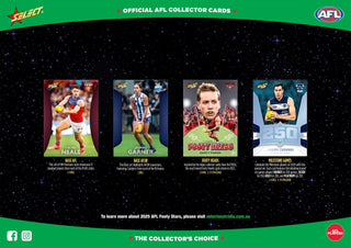 2025 Select  AFL Footy Stars Vinyl Album