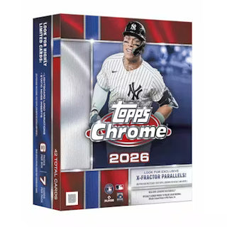 PREORDER: 2026 Topps Chrome® Baseball - Mega Box (PREORDER ETA AUGUST 5)
