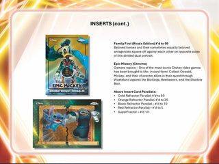 2026 Topps Disney Neon - Value Box